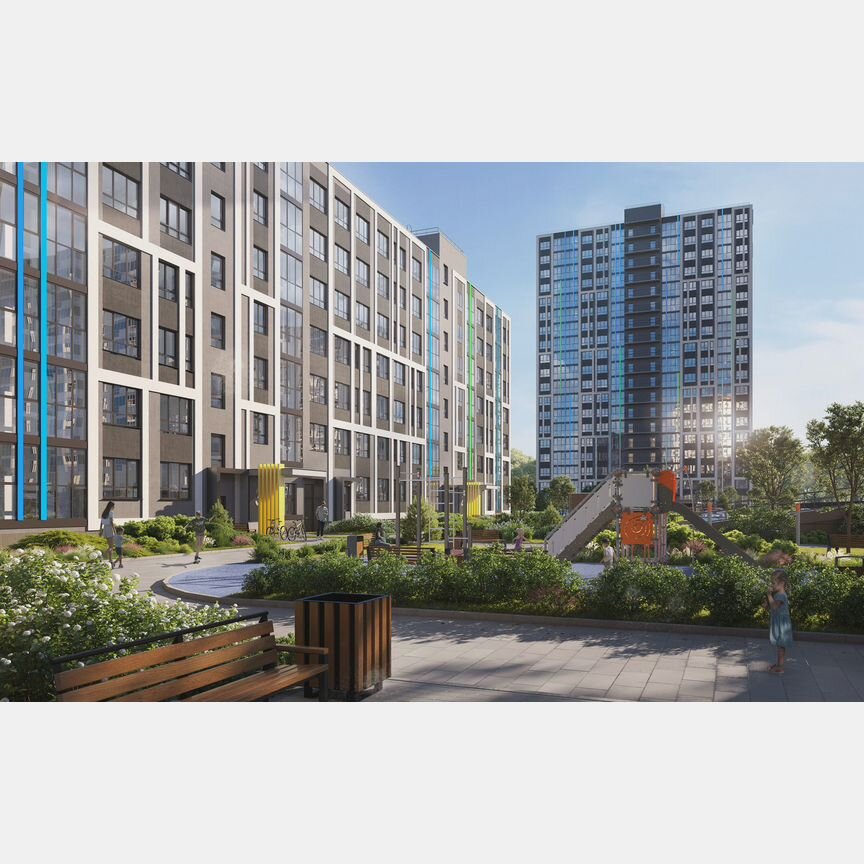 Квартира-студия, 22 м², 12/19 эт.