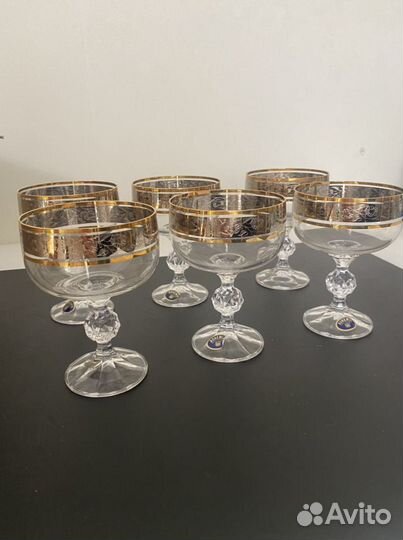 Рюмка фужеры Богемия