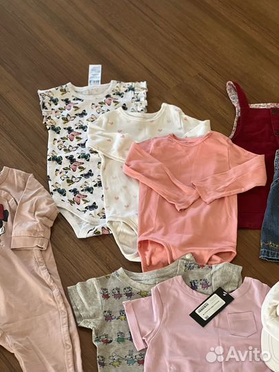 Вещи пакетом на девочку 80-86