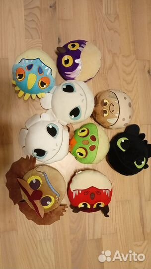 Драконы из магнит, мягкие игрушки