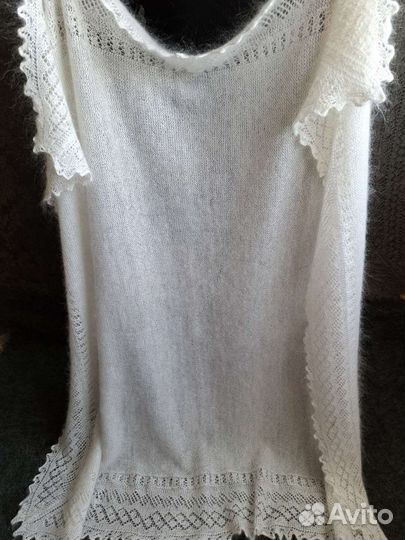 Новый пуховый платок. Шаль пуховая из Оренбурга