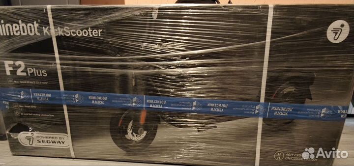 Новый электросамокат ninebot f2 plus Segway