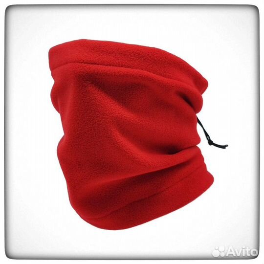 Снуд шарф теплый флисовый балаклава