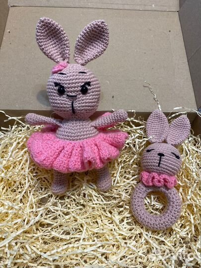 Вязаные игрушки ручной работы