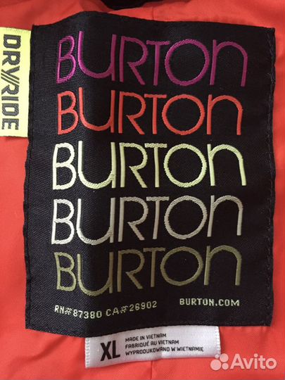 Новые штаны штаны Burton