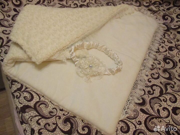 Зимний конверт для новорожденных