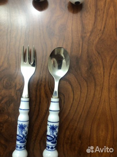 Столовые приборы фарфор
