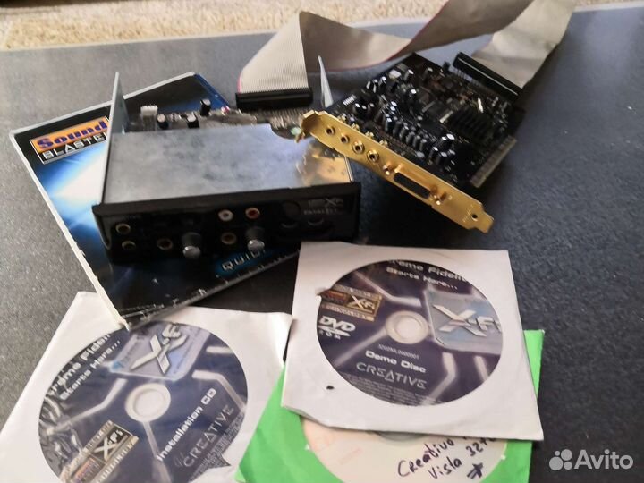 Звуковая карта creative X-Fi Fata1ty