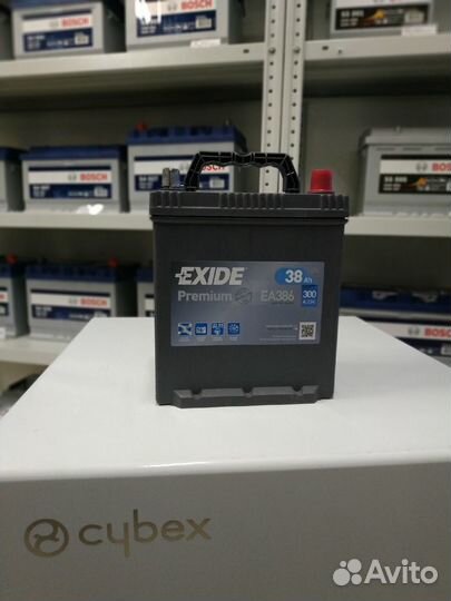 Аккумулятор 38Ah Exide 300A Premium kia picanto