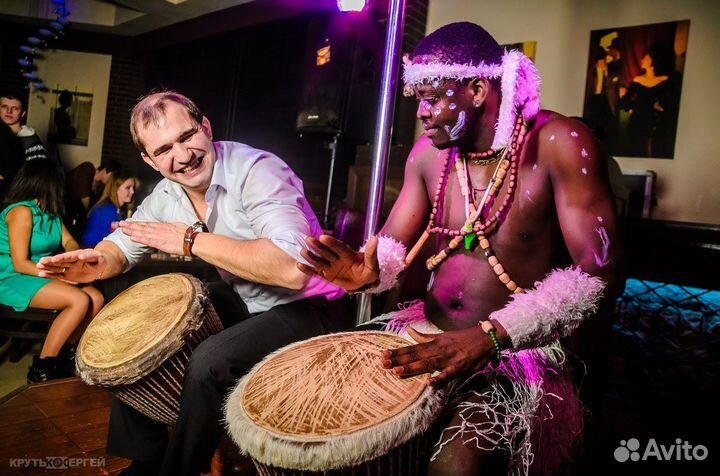 Африканское шоу, артисты.Детский,взрослый праздник