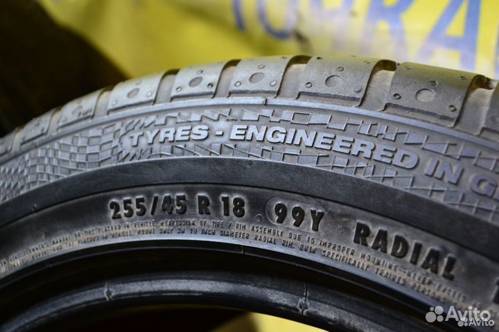 Continental ContiSportContact 2 255/45 R18