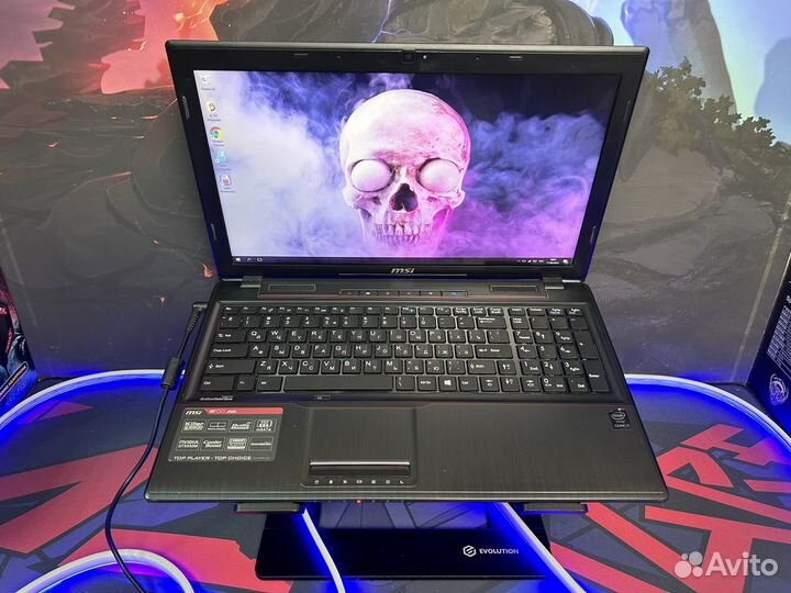 Игровой ноутбук MSI i7 GTX 950M 16GB озу SSD