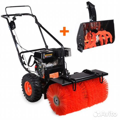 Подметальная машина +снегоуборщик PRO 777S