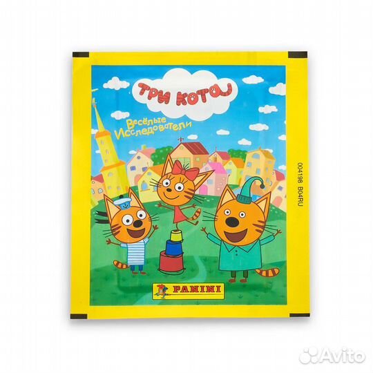 Panini Три кота. Весёлые исследователи. 50 пак