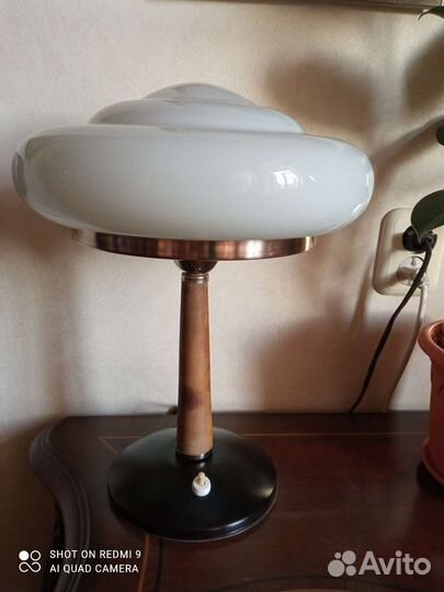 Лампа настольная. Советская. Я