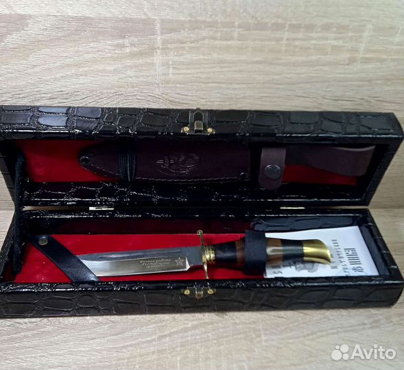 Нож финка нквд кованая сталь