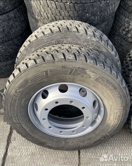 Ведущие шины на Камаз 315/70R22,5 в сборе