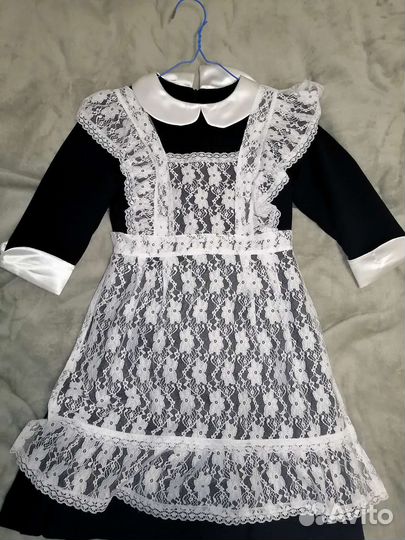 Школьный фартук и платье