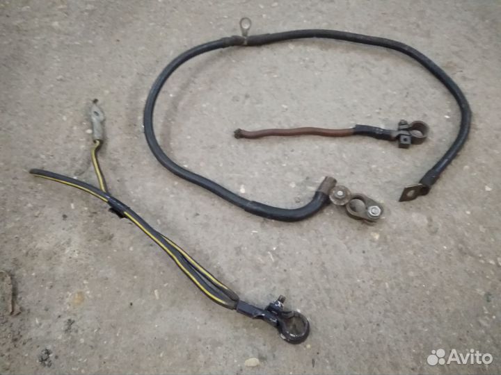 Клемма аккумулятора с проводом толстым