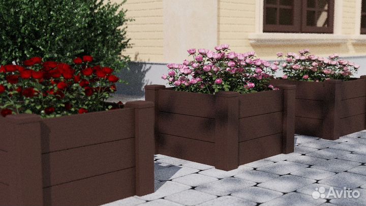 Грядки из алюминиевого профиля