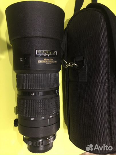 Nikon AF nikkor 80-200mm 1:2.8 D