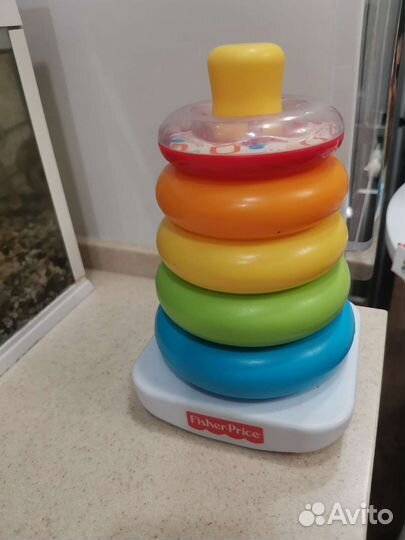Пирамидка fisher price