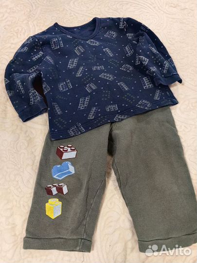 Детские вещи пакетом на мальчика 86