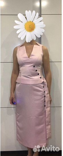 Платье атлас