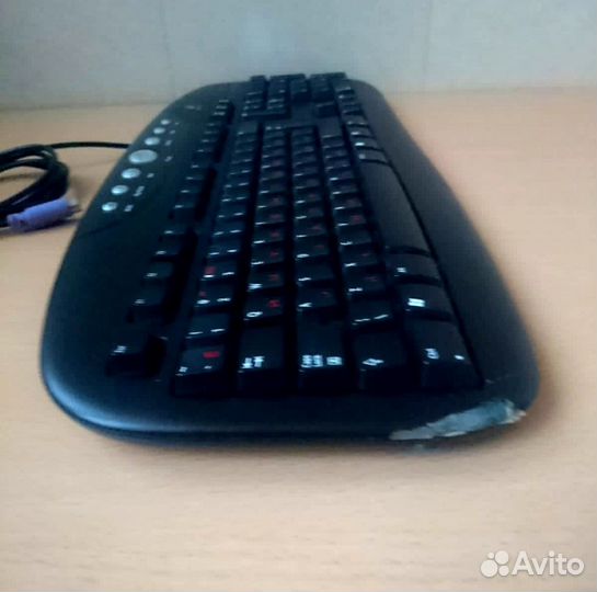 Клавиатура Logitech Keyboard Wired PS/2