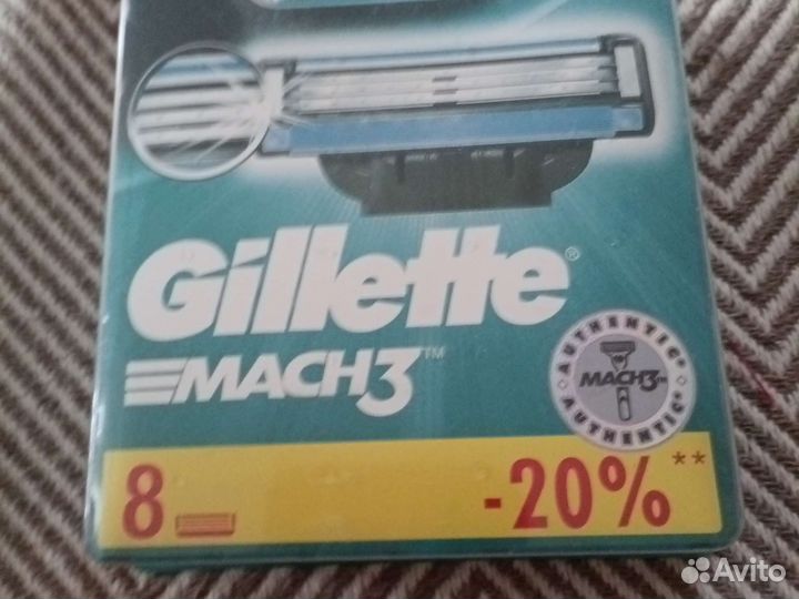 Э7. Gillette Mach 3 8 шт