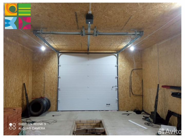 Гаражные ворота alutech