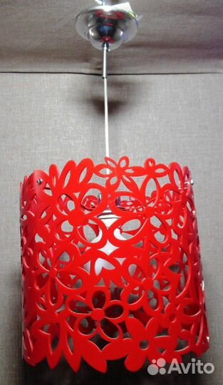 Люстра Подвесная Ozcan 3701-1А,06 Deyzi Красный