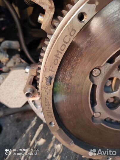 Двухмассовый маховик сцепления ford transit