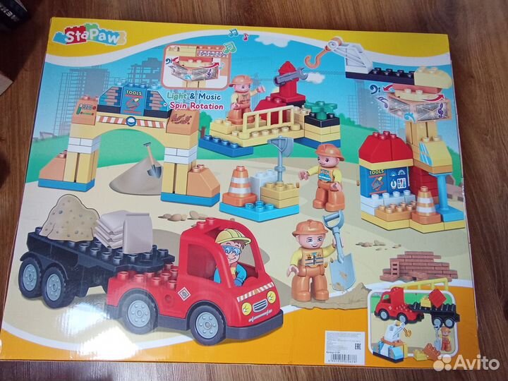 Lego Детское StaPaw urban Construction