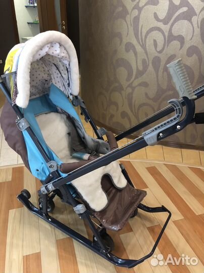 Коляска санки