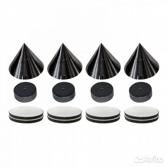 Демпферы с пятаками Dynavox absorber set black