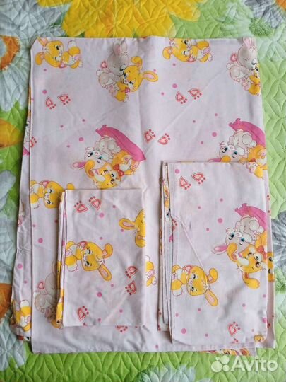 Плед,ростомер,одеяло,постельное бельё в кроватку