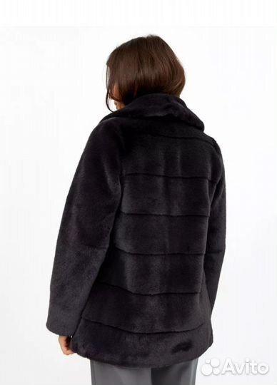 Шуба из эко меха трансформер