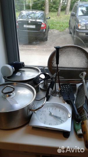 Кухонная утварь, посуда б/у