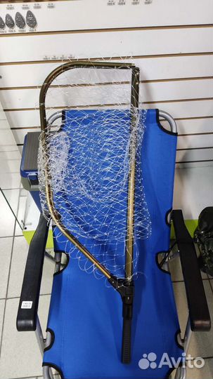 Подсак складной,лесочный,прямоугол 1.6 м руч 60*70