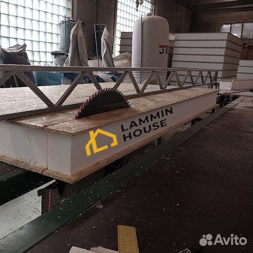 Сип SIP панели OSB. Размер 2500*1250*124 мм