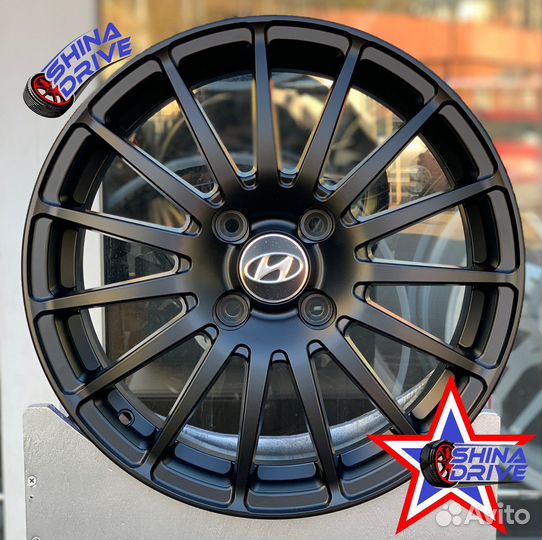 Диски Hyundai RS R16 4x100 Black Matt