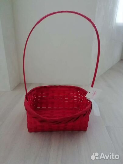 Корзина бамбуковая для цветов, подарков