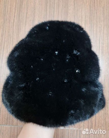 Шапка норковая женская