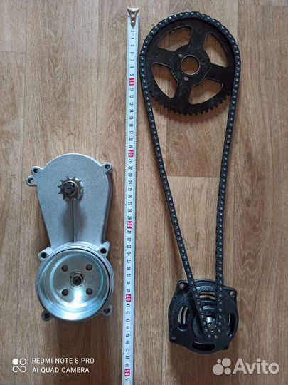 Редуктор на триммер для самоделок