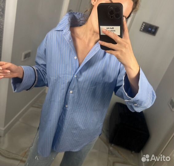 Рубашка zara новая m