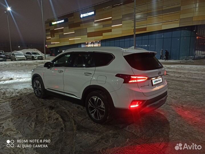 Hyundai Santa Fe 2.4 AT, 2019, 63 256 км