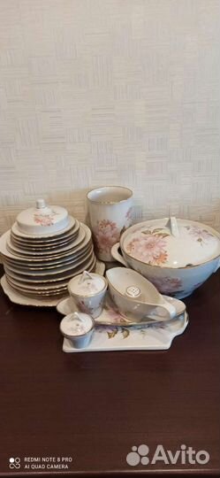 Сервиз столовый Хризантемы Дулево СССР