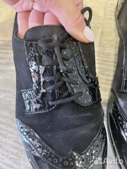 Ботинки натуральные