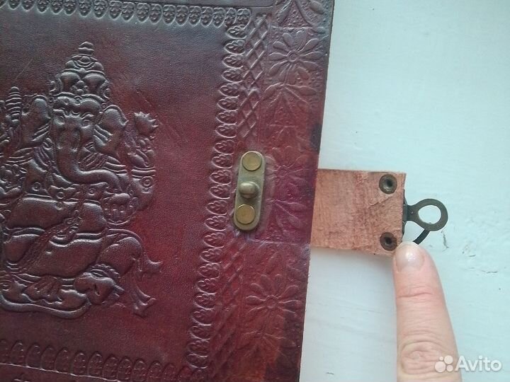 Скетчбук натуральная кожа ручная работа Египет